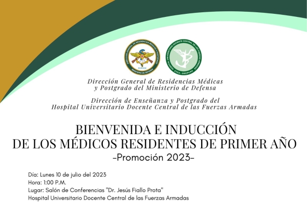 Acto de Promoción de Médicos Especialistas en Hospitales Universitarios Docentes de las Fuerzas Armadas.