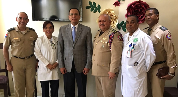 El Director del Hospital Central de las Fuerzas Armadas Coronel Medico Internista Cardiólogo Agustín Rubén Iglesias Melo, ERD,